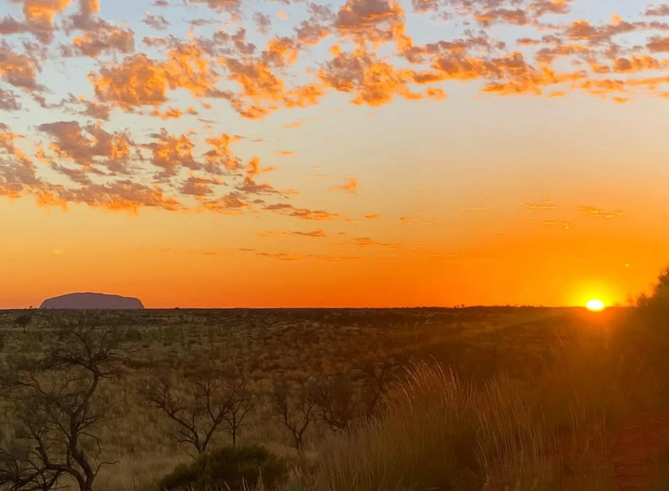 summer months, Red Centre