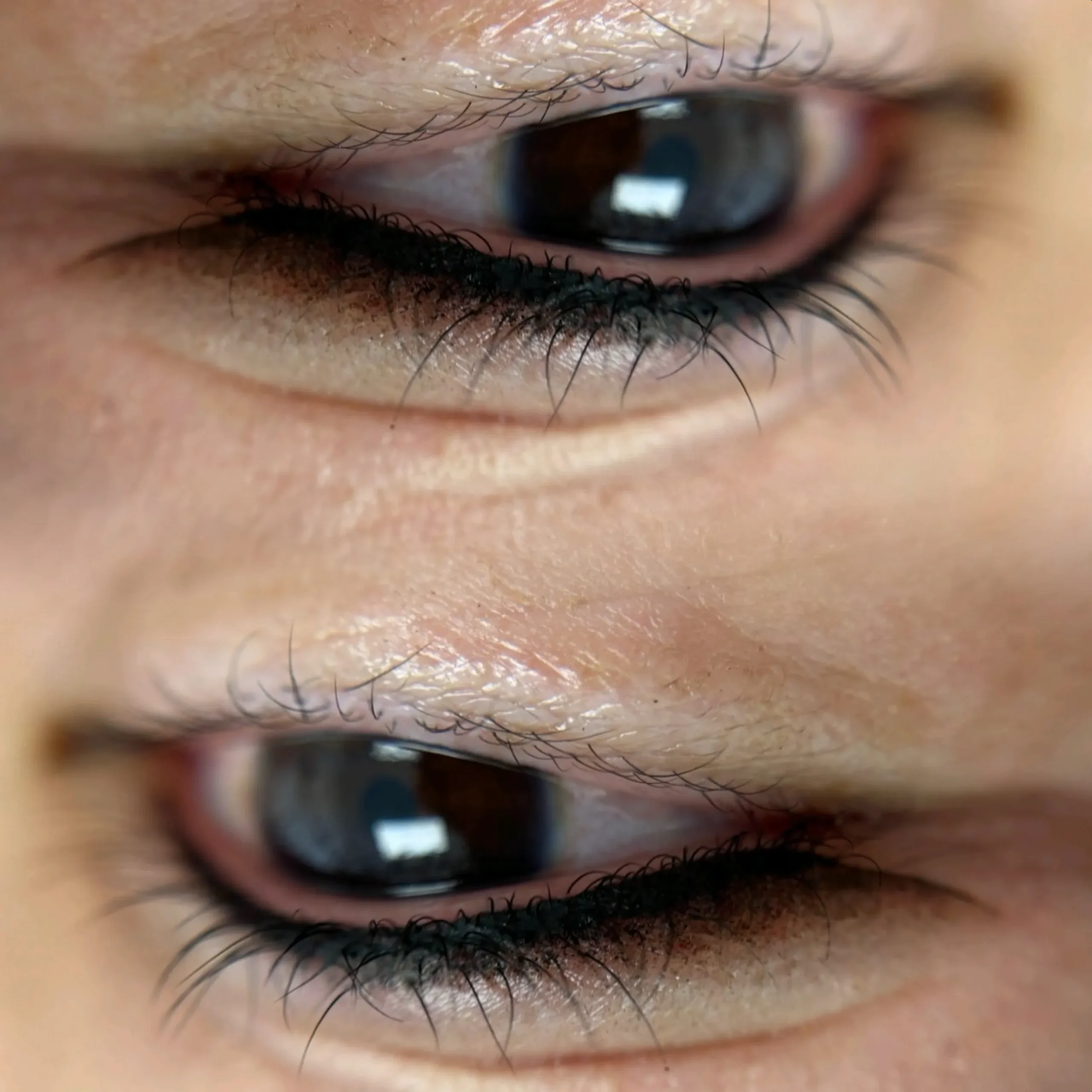 tattooed winged eyeliner